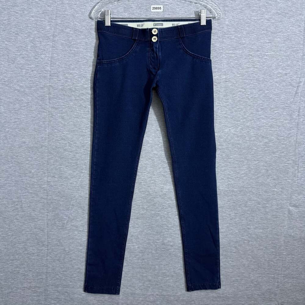 Freddy WR.UP Women's Size Small Blue Stretch Denim Cotton Skinny Leggings